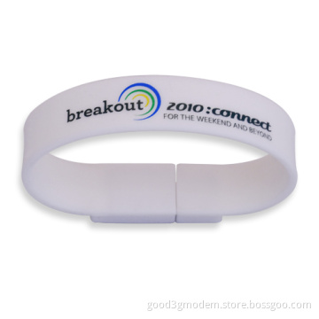 Colorful Bracelet USB Flash Drives with Logo Printing